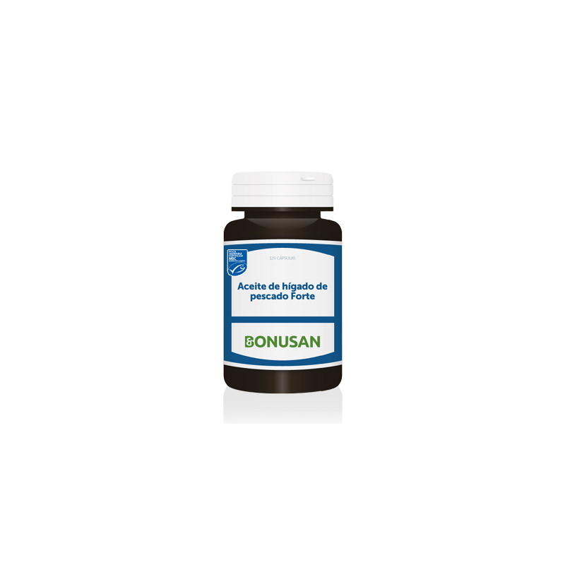 Bonusan Aceite higado de pescado forte 120 cápsulas
