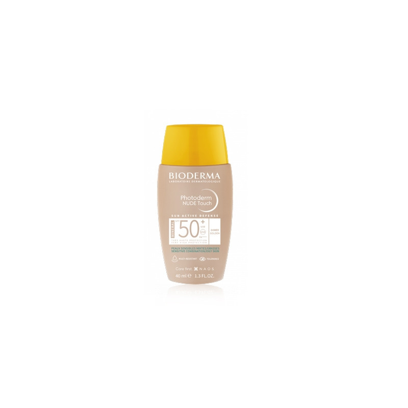 Bioderma Photoderm Nude Spf 50+ Protector Solar Tono Claro 40ml