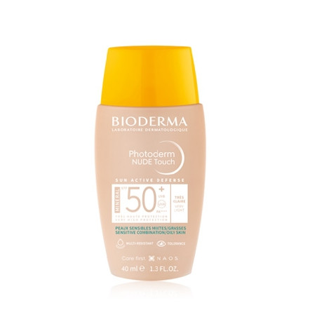 Bioderma Photoderm Nude Touch Spf50+ Tono Dorado 40ml