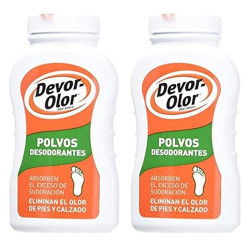 Devor Olor Desodorante Pies Polvo Duplo 2x100gr