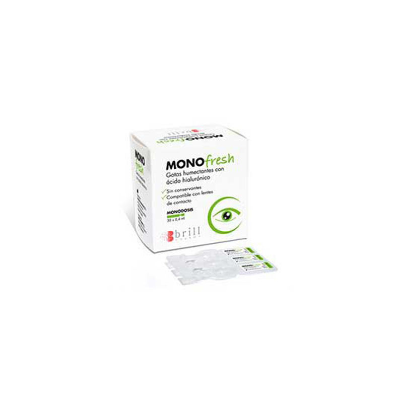 Monofresh Gotas Humectantes Acido Hialurónico Monodosis 30 Uds
