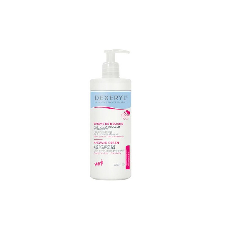 Dexeryl Shower Crema de Ducha Piel Muy Seca-Atopica 500ml