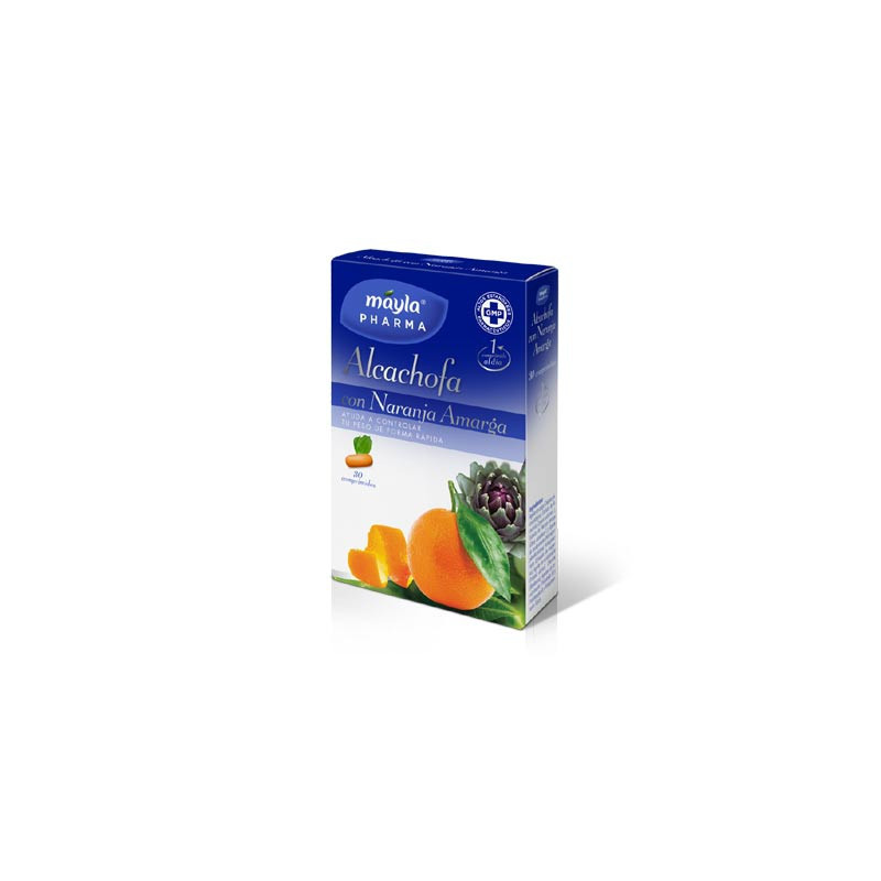 Mayla Alcachofa naranja amarga control de peso 30 comprimidos