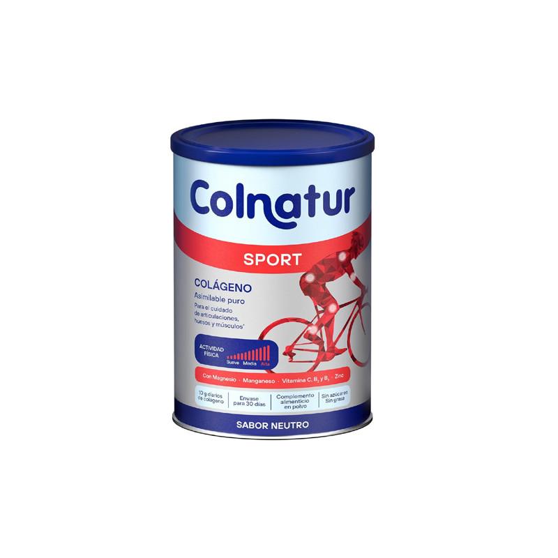 Colnatur Sport Colageno Natural Sabor Neutro 330gr