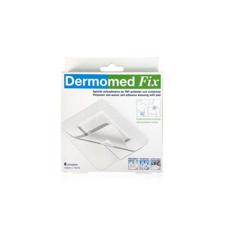 Dermomed Tira Adhesiva Fix 10cm x 10cm 6 Uds