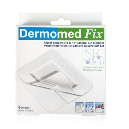 Dermomed Tira Adhesiva Fix 10cm x 10cm 6 Uds