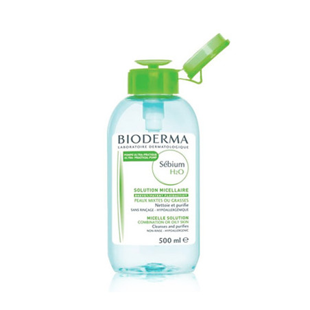 Bioderma Sebium H2o Solución Micelar Con Dosificador P/Mix-Grasa 500ml