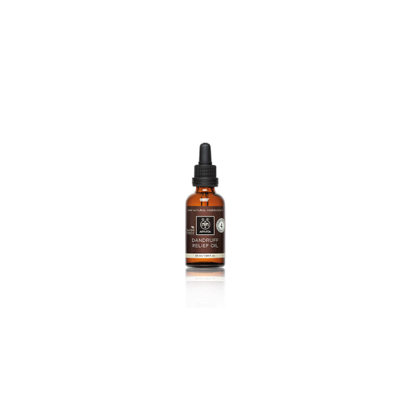 Apivita Aceite anticaspa calmante caspa seca o grasa 50ml