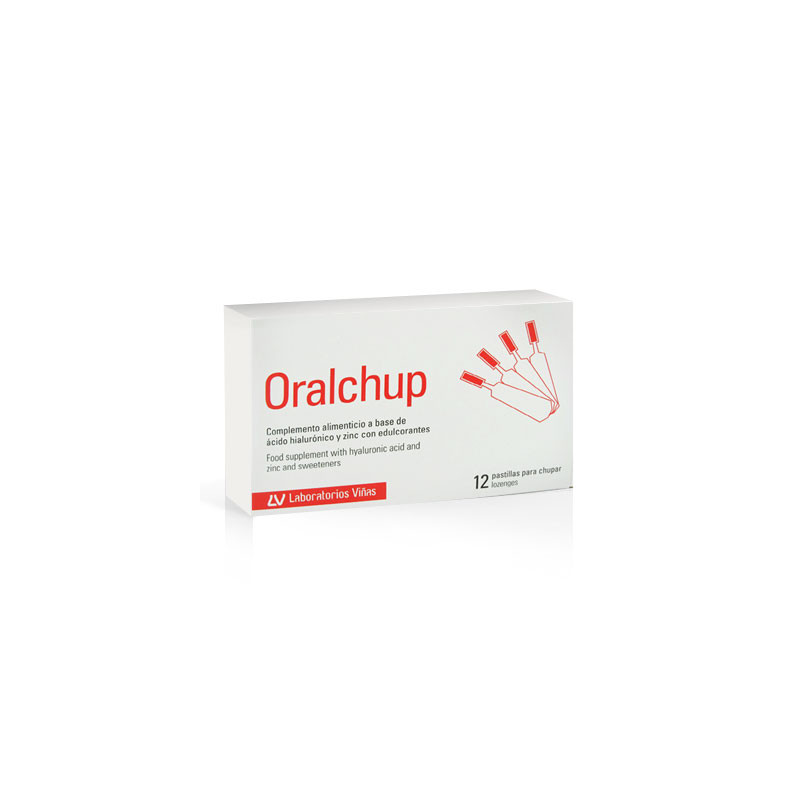 Oralchup Acido Hialuronico y Zinc Pastillas para Chupar 12 Uds