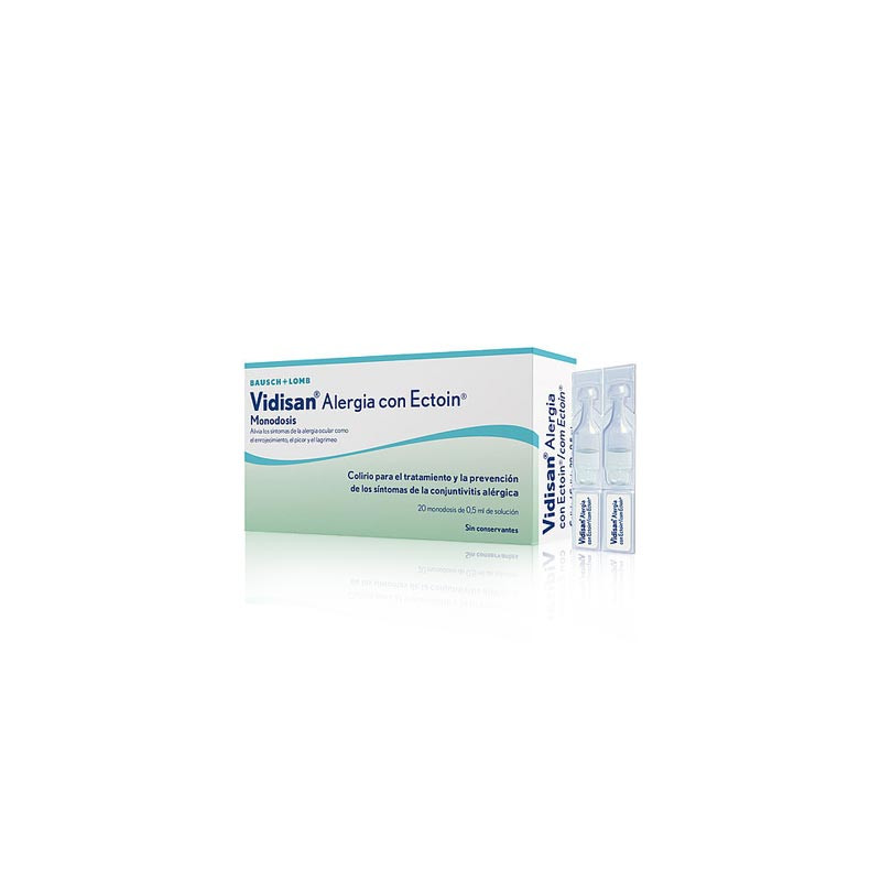 Vidisan Alergia con Ectoin Monodosis 0,5ml 20 Uds