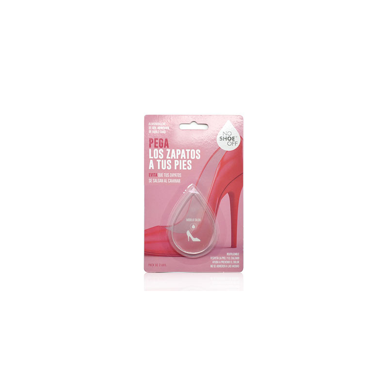 No shoe off almohadilla de gel adhesivo modelo talon 2 uds