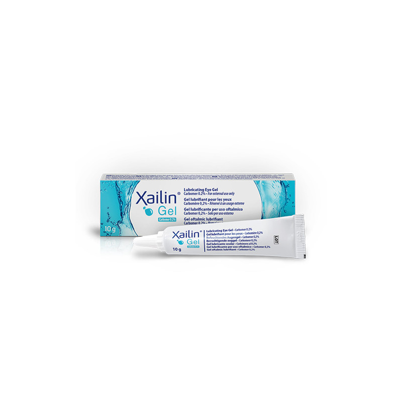 Xailin Gel Lubricante Ocular Carbomero 0,2% 10gr