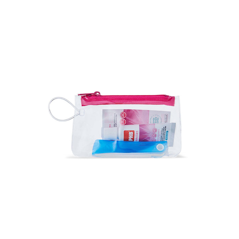 PHB Encias Cepillo Viaje + Pasta Dental Encias 15ml + Neceser