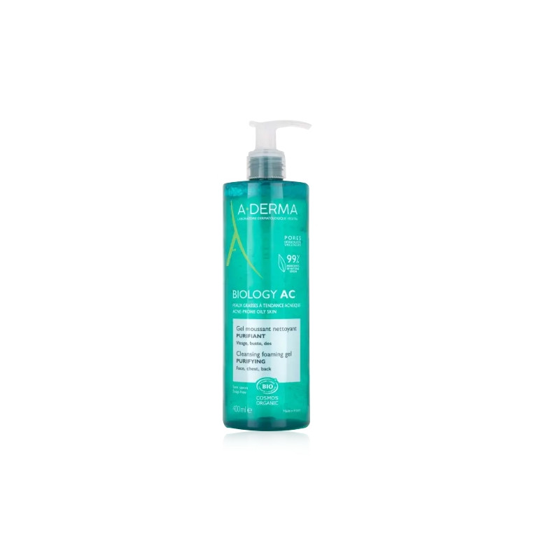 Aderma Biology AC Gel Limpiador Purificante 400ml