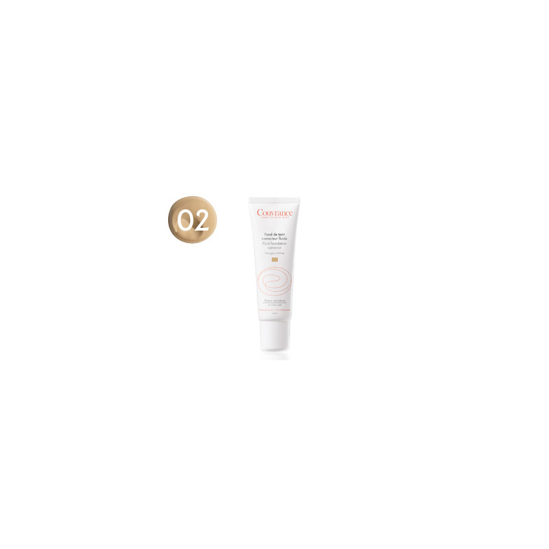 Avene Couvrance maquillaje fluido corrector natural 30ml