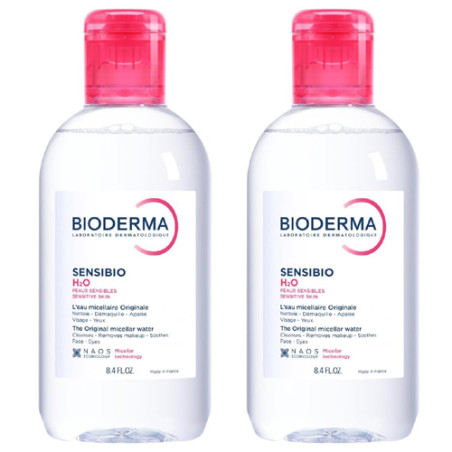 Bioderma Sensibio H2o Solución Micelar Piel Sensible Duo 2x500ml