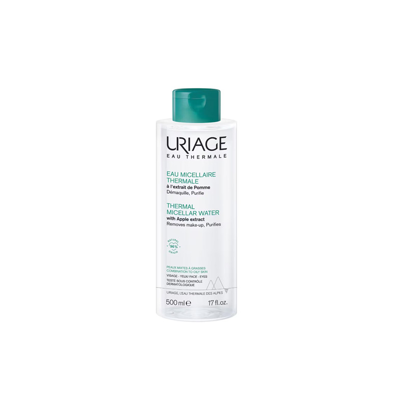 Uriage Agua Termal Micelar Desmaquillante Piel Mixta-Grasa 500ml