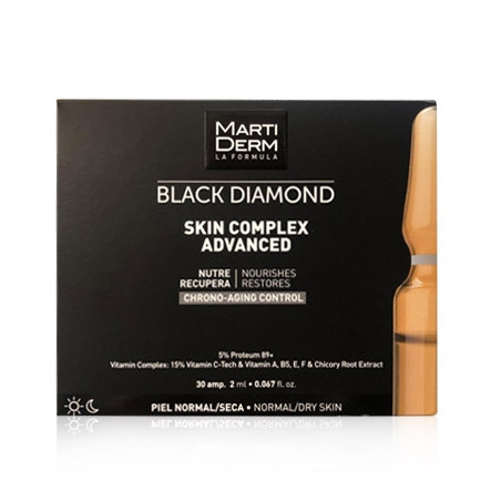Martiderm Black Diamond Skin Complex Antiedad 30 Ampollas