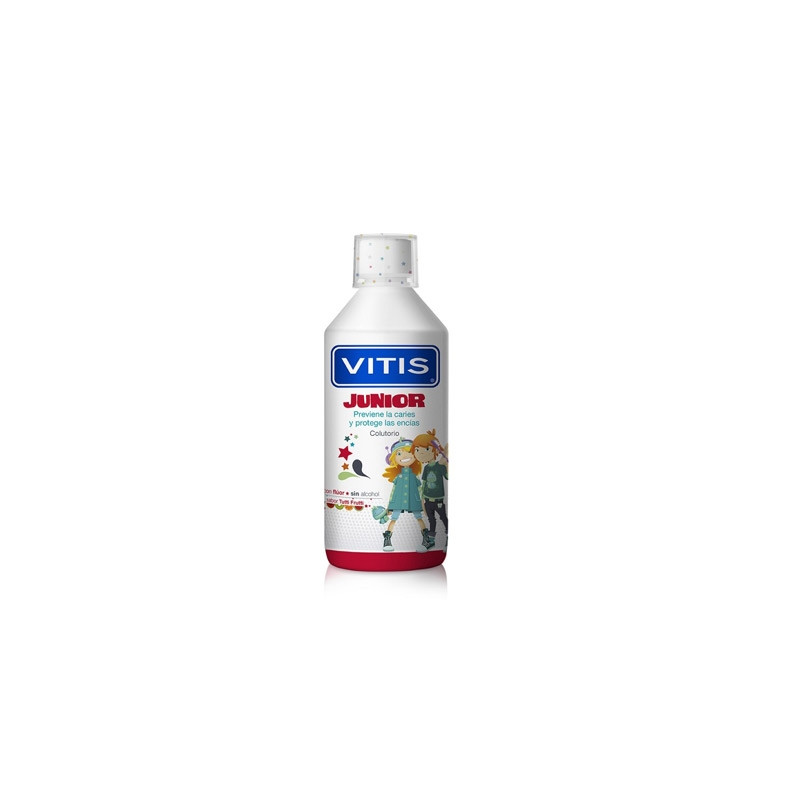 Dentaid Vitis Junior Colutorio Fluor Sabor Tuti Fruti 500ml