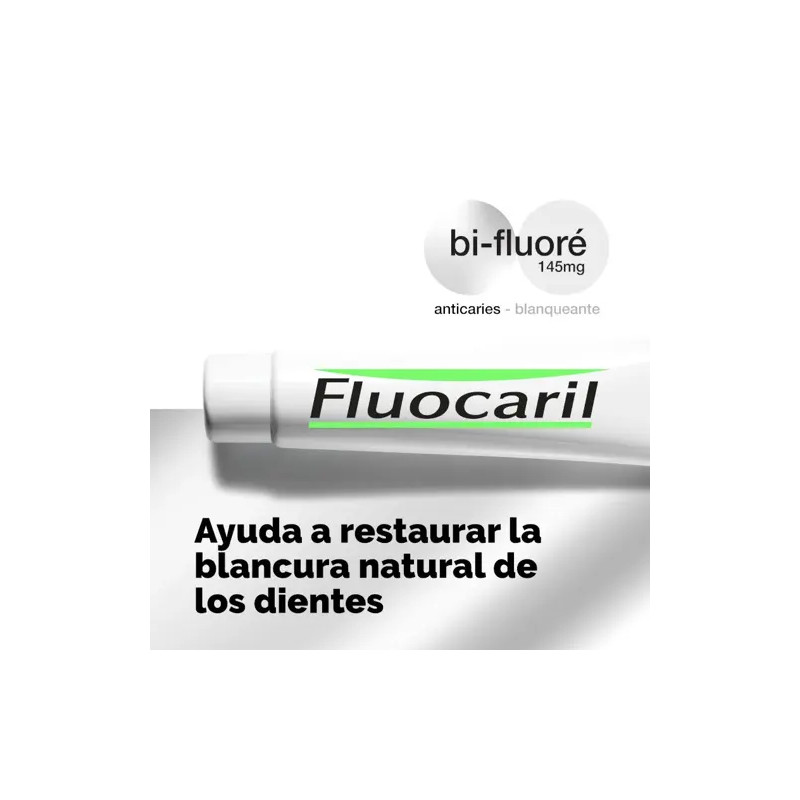 Fluocaril Bi-fluore Pasta Dental Blanqueante Duplo 2x75ml