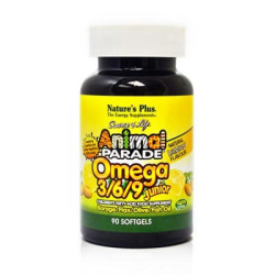 Natures Plus Animal Parade Omega 3-6-9 Junior 90 Perlas