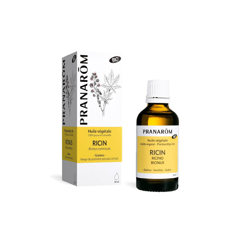 Pranarom Aceite Vegetal Ricino Bio 50ml