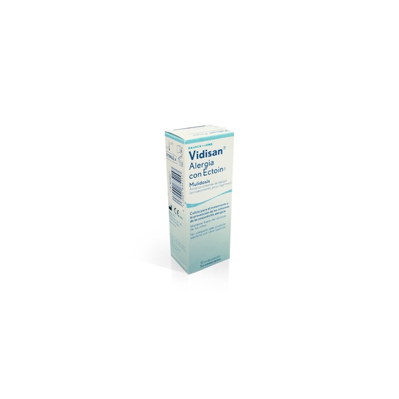Vidisan alergia con ectoin solución irritacin ocular colirio 10ml