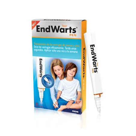 Endwarts pen tratamiento verrugas manos y pies 3ml