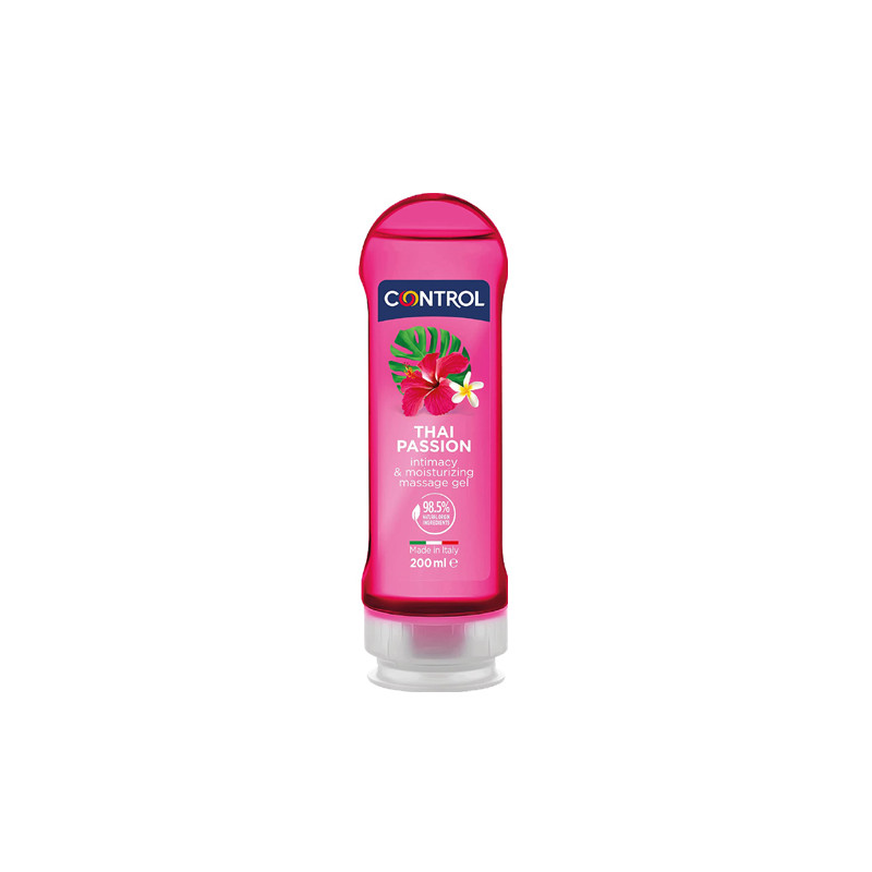 Control Thai Passion 2 en 1 Gel de Masaje Hidratante 200ml