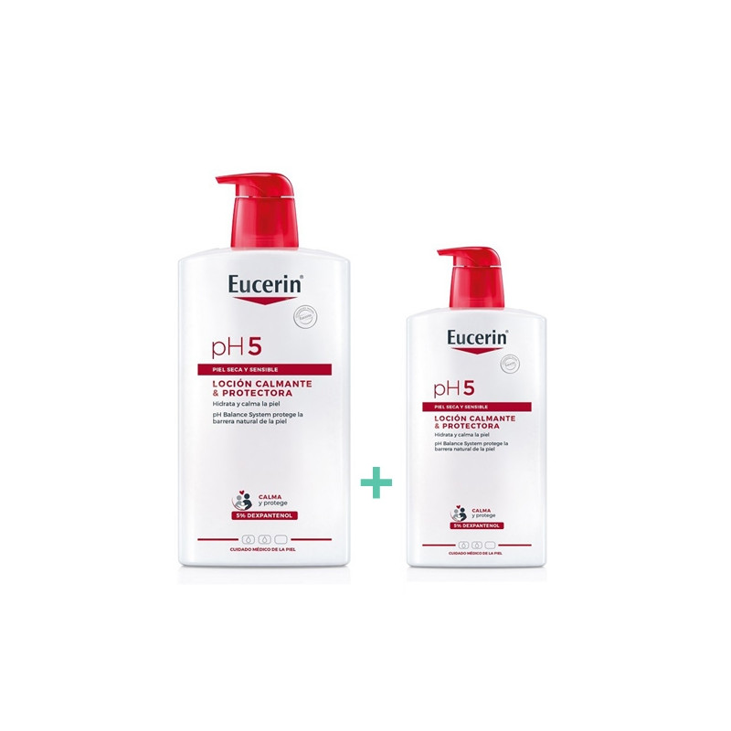 Eucerin PH5 Locion Calmante Piel Sensible 1L + Locion 400ml