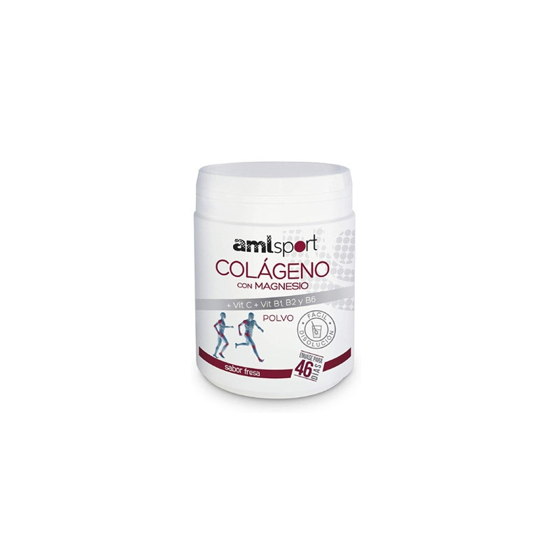 Amlsport Colageno Con Magnesio Sabor Fresa 350gr