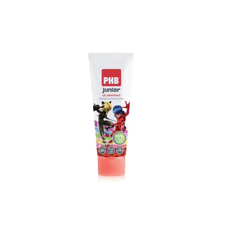 PHB Junior Pasta Dentifrica Sabor Tropical 75ml