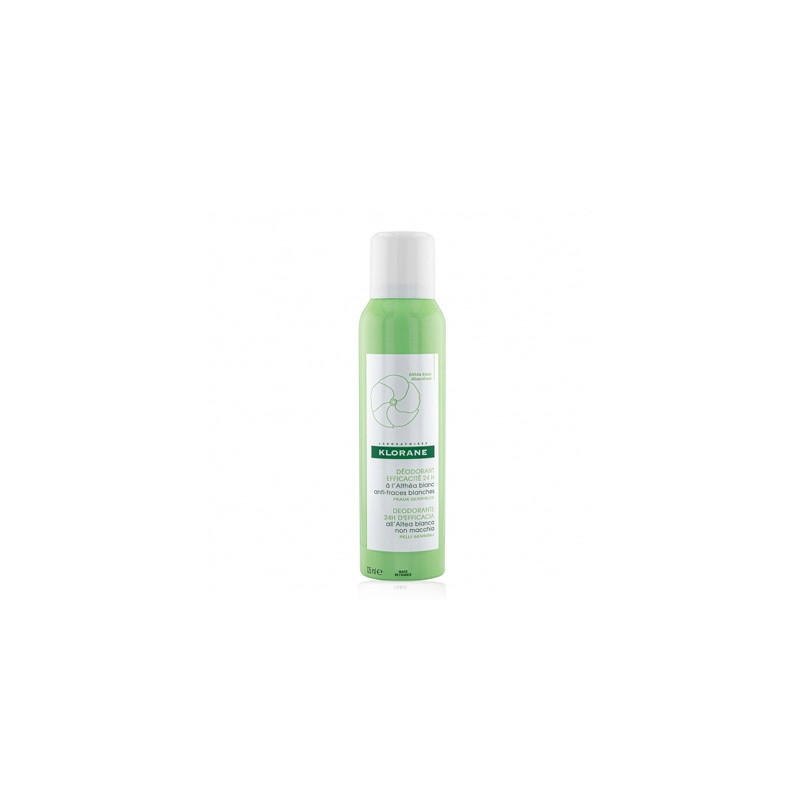 Klorane Desodorante Muy Suave a la Altea Blanca Spray 125ml