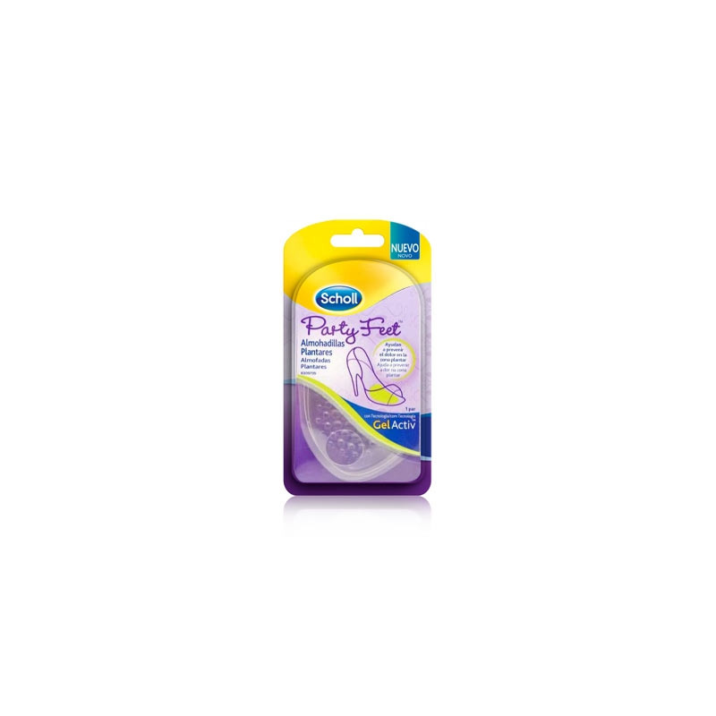 Scholl Gel Activ Party Feet Almohadillas Plantares