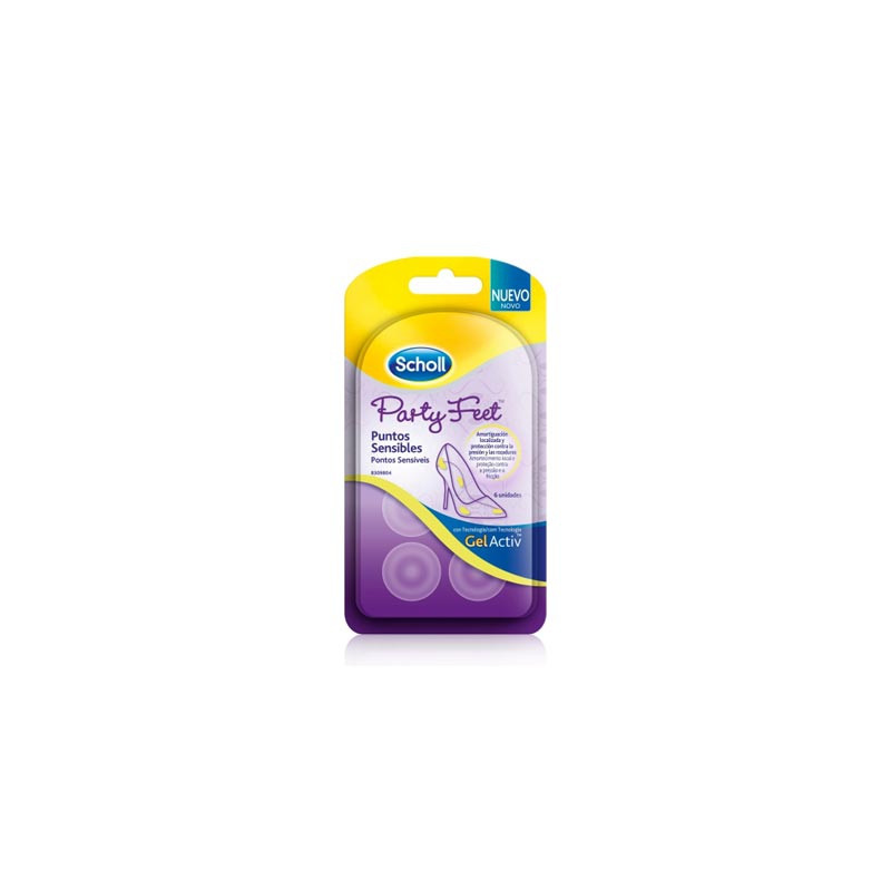 Scholl Gel Activ Party Feet Puntos Sensibles