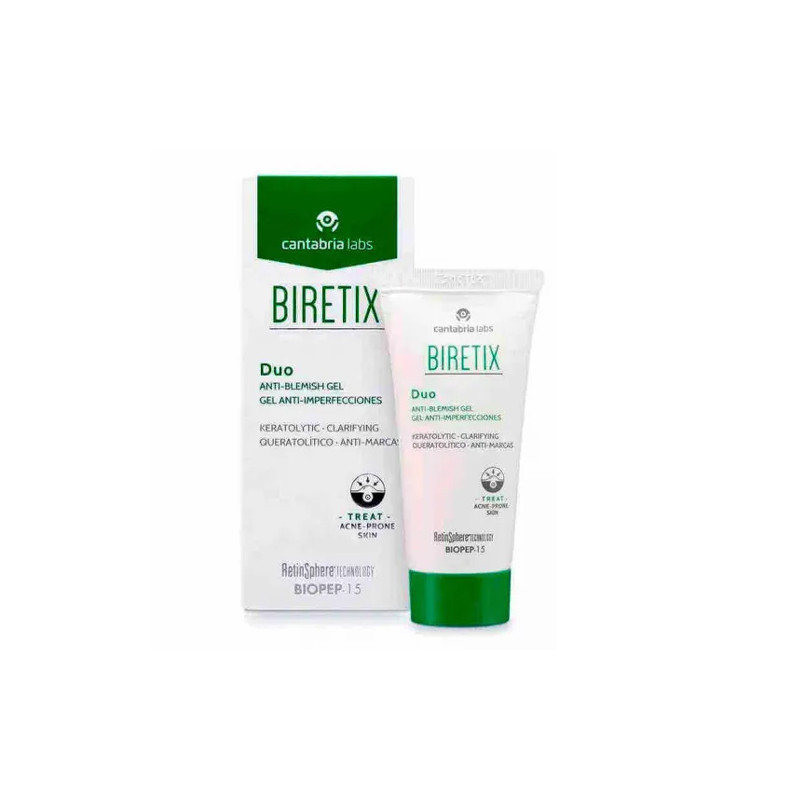Biretix Duo Gel Anti-Imperfecciones Piel Grasa y Acneica 30ml