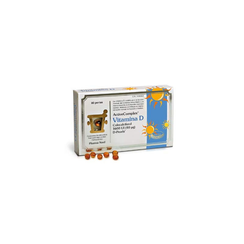 Pharma Nord Activecomplex Vitamina D 80 Perlas