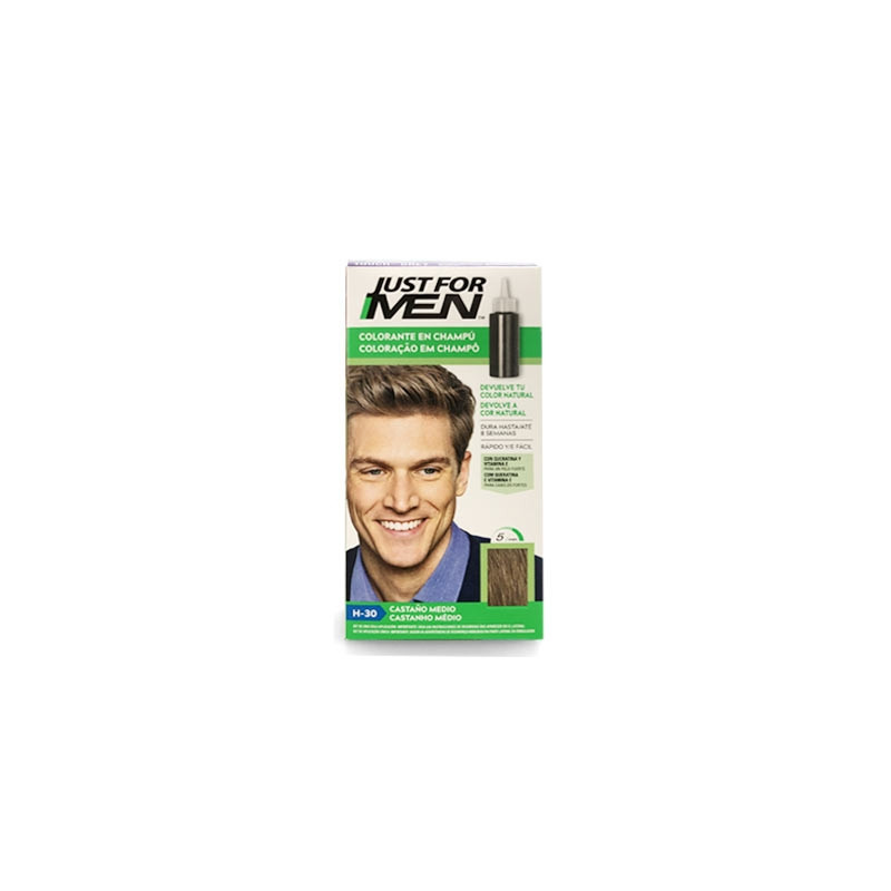 Just for Men Colorante Castaño Medio Natural Champu