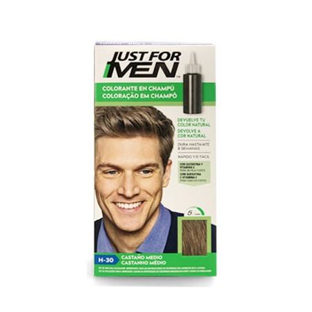 Just for Men Colorante Castaño Medio Natural Champu