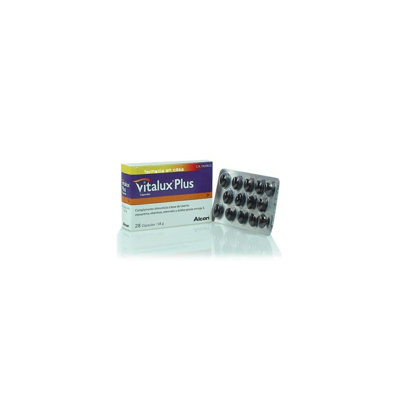 Vitalux plus 28 cápsulas