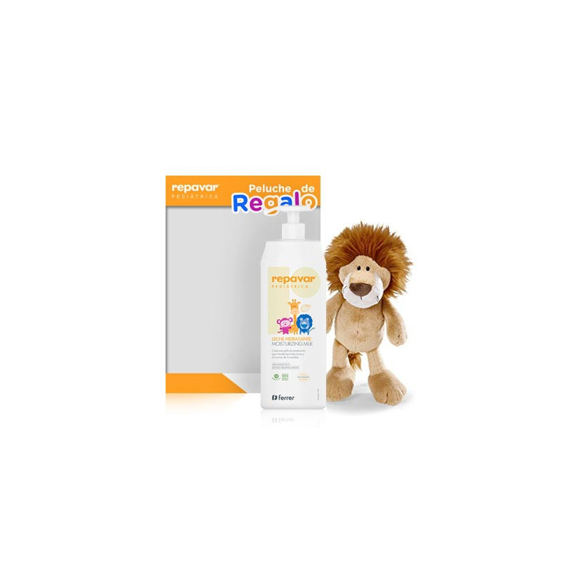 Repavar Pediatrico leche hidratante 750ml + peluche de regalo