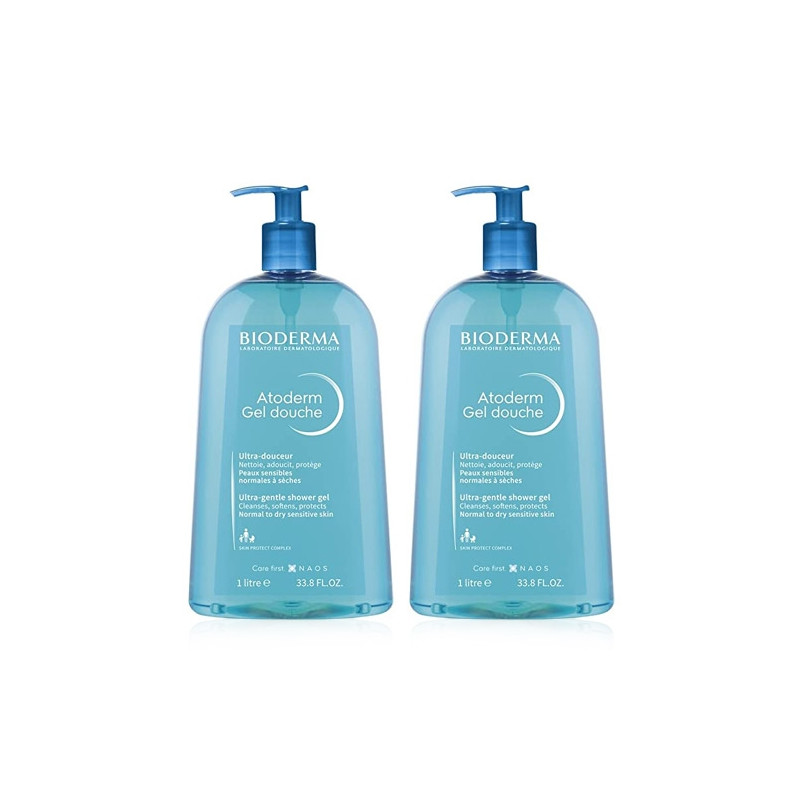 Bioderma Atoderm Gel de Ducha Suave Duo 2x1l
