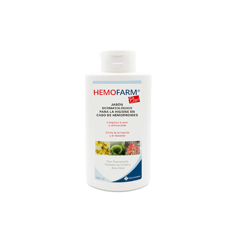 Hemofarm Plus Jabon Dermatologico 200ml