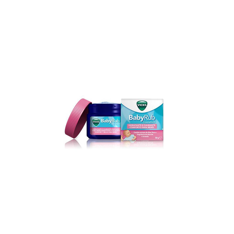Vicks Baby Rub Hidratante Calmante Confort y Relax 50gr