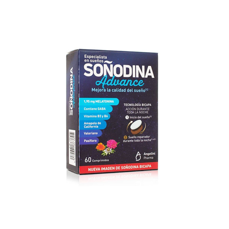 Angelini Soñodina Natura Essenziale Sueño 60 Comprimidos