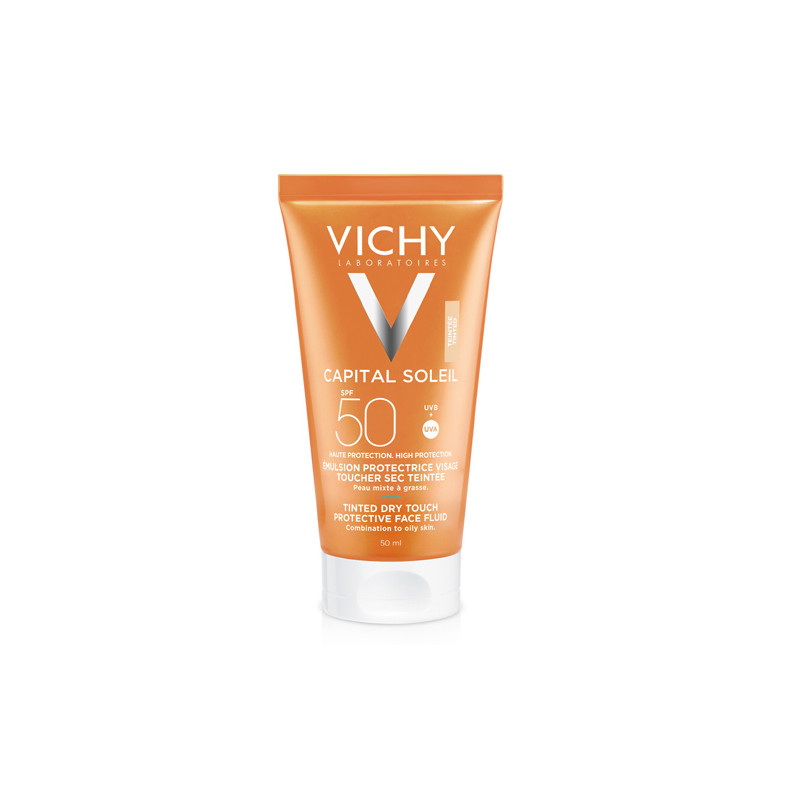 Vichy Capital Soleil Spf50 Crema Facial Antibrillos Color 50ml