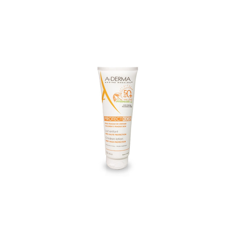Aderma Protect kids leche niños spf 50+ 250ml