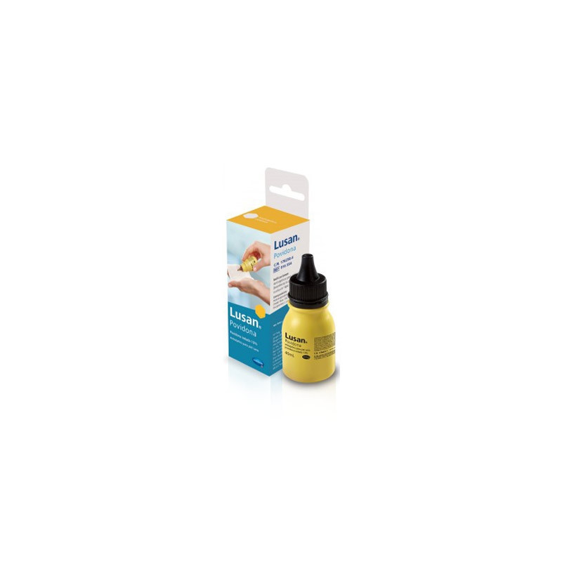 Hartmann Lusan povidona antiséptico cutáneo piel sana 40ml