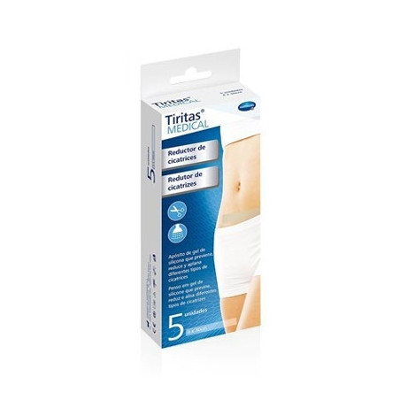 Hartmann Medical tiritas reductor de cicatrices 4x30cm 5 uds