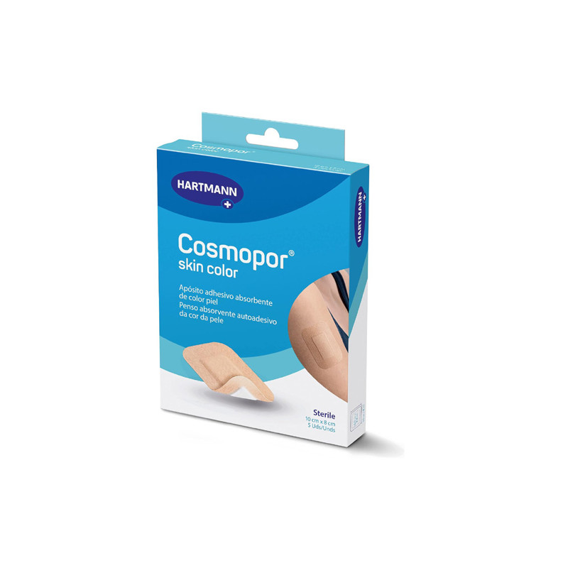Hartmann Composor Aposito Adhesivo Color Piel 10x8cm 5Uds